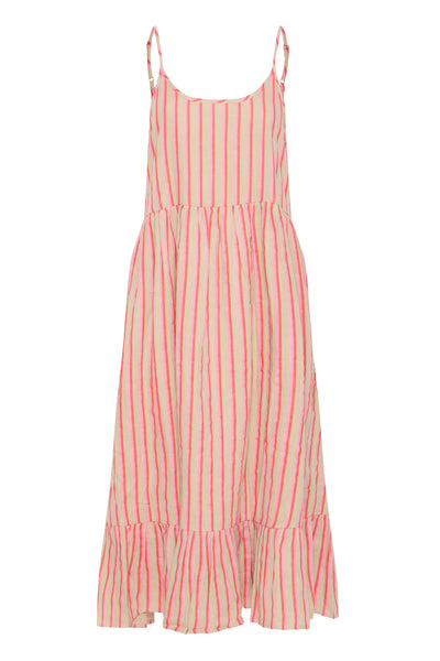 Iafoxa Midi Dress Stripe
