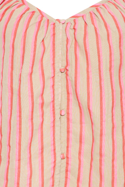 Iafoxa Singlet Stripe Top