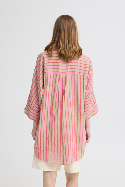 Iafoxa 3/4 Stripe Shirt
