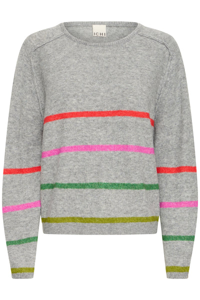 Ihdasila Knit - Grey Stripe