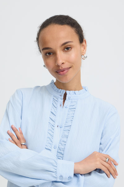 Flavie Shirt - Chambray Blue