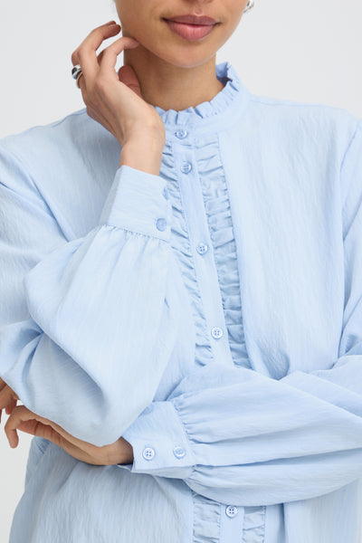 Flavie Shirt - Chambray Blue