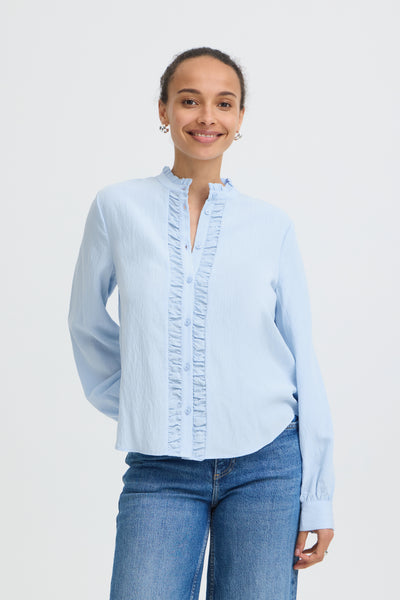 Flavie Shirt - Chambray Blue