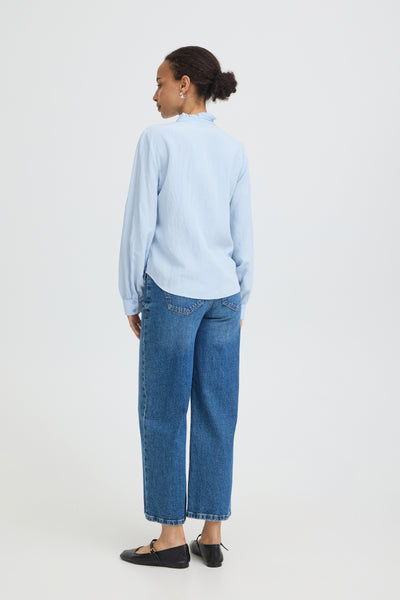 Flavie Shirt - Chambray Blue