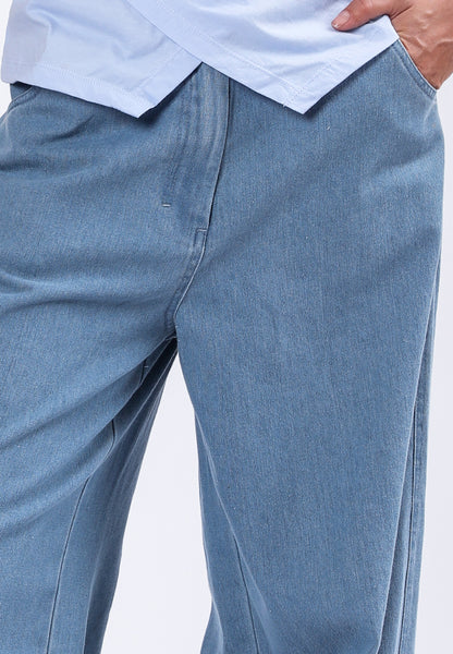 Eccentric Blue Trousers