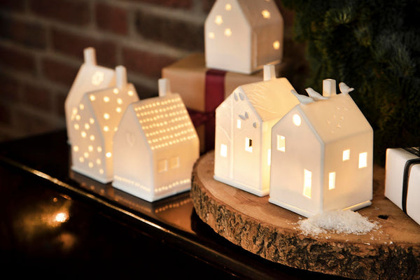 Rä̈der Porcelain Village House - Bird House