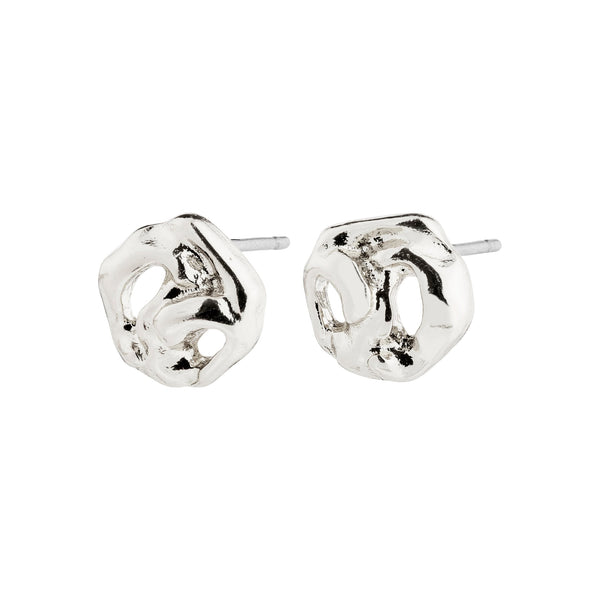 Luca Earrings Silver Plated