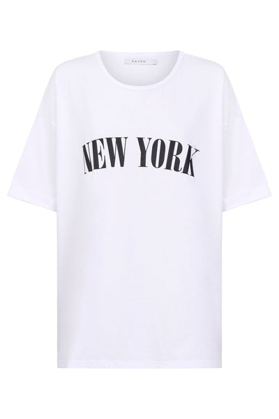 Boston Logo T-Shirt - White