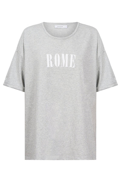 Boston Logo T-Shirt - Grey