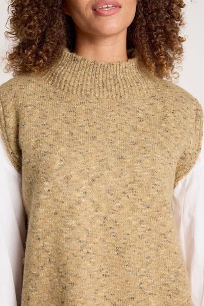 Zarda Sleeveless Knit - Mocha