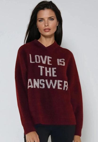 COURTNEY HOODIE JUMPER PORT