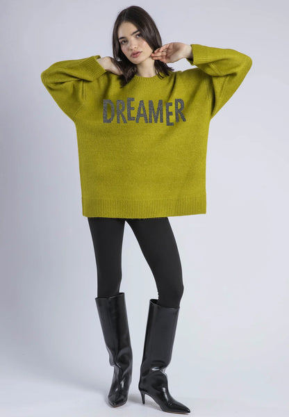 DREAMER JUMPER LIME GREEN