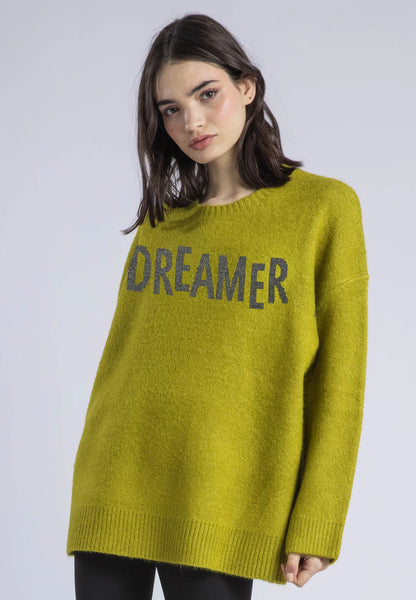 DREAMER JUMPER LIME GREEN