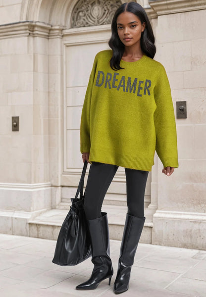 DREAMER JUMPER LIME GREEN