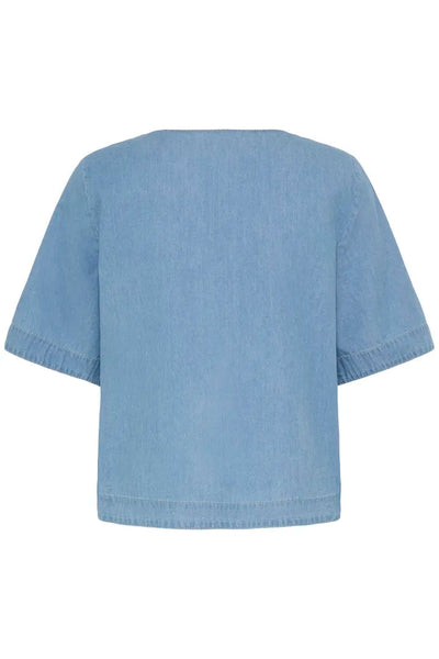 Kashe Tee Denim Blouse.