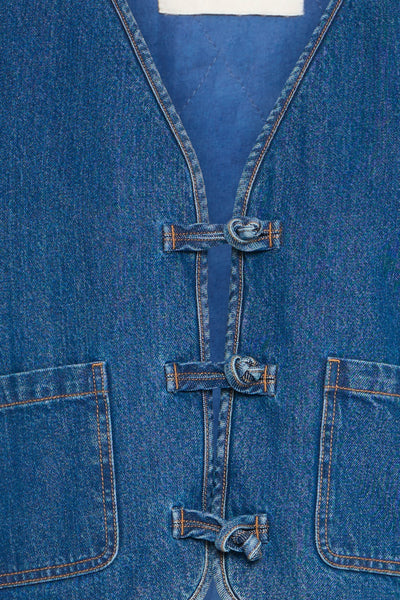 Pelle Denim Waistcoat