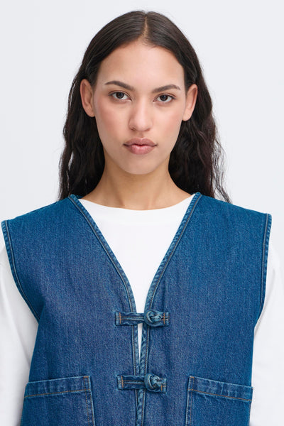 Pelle Denim Waistcoat