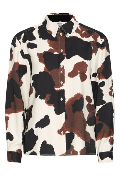 Ihamma Shirt - String Cow Print