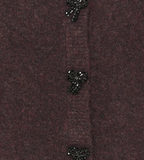 Omea Deco Cardigan - Port Royale Melange