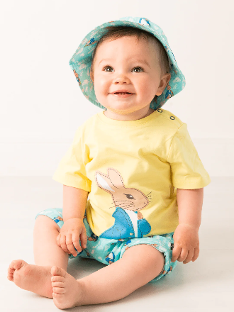Peter Rabbit in the Garden Tee - Yellow