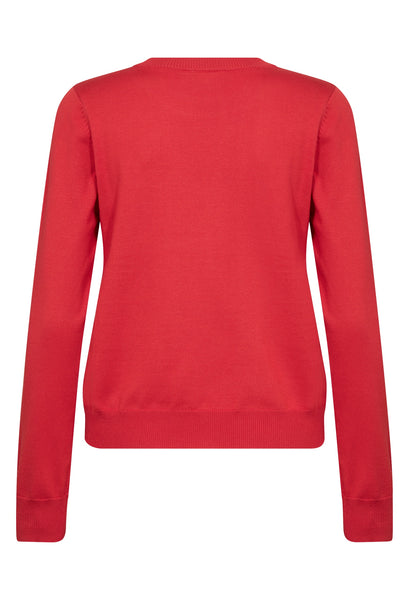 Valentina Knit - Flame Scarlet