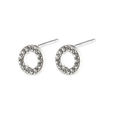 Tessa Crystal Earring Silver