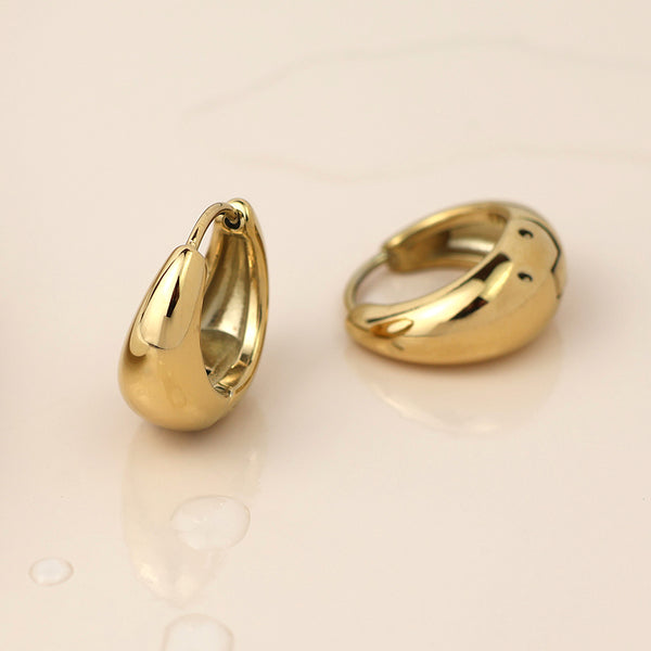 Chunky Small Hoop Earrings