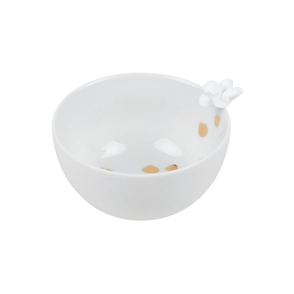 Räder Porcelain Stories Decorative Bowl with Flower Graphic