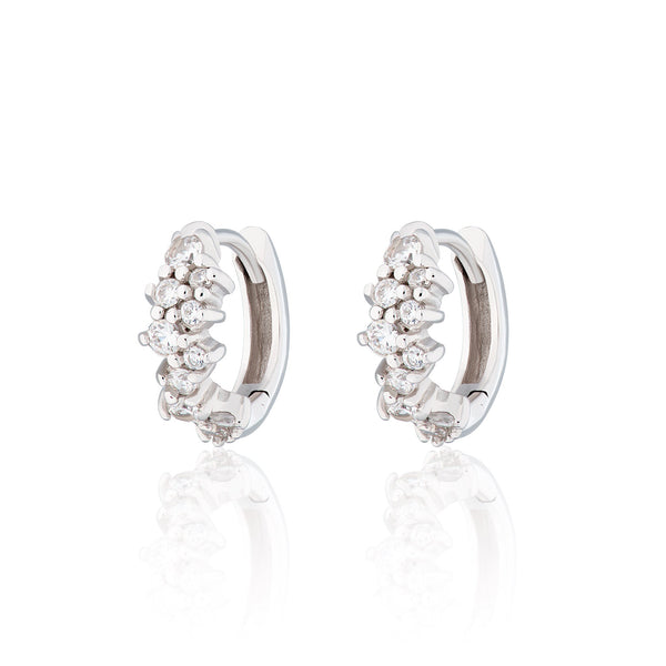 Stardust Huggie Earrings