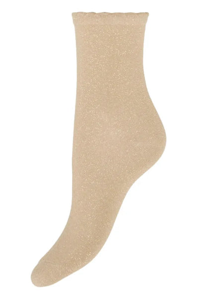 Vilaine Sock Box: Olive/Java/Champagne